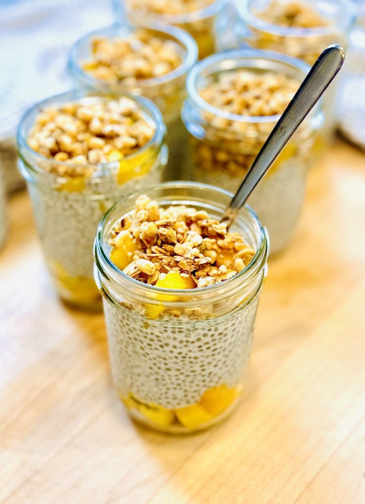 Mango Chia Pudding