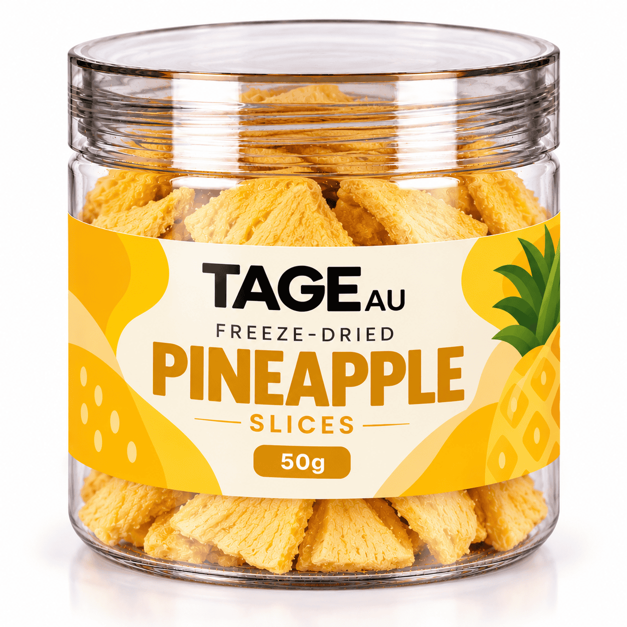 Pineapple Freeze-Dried food